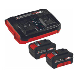 EINHELL 4512112 Set of Two Batteries and Double Charger | Einhell