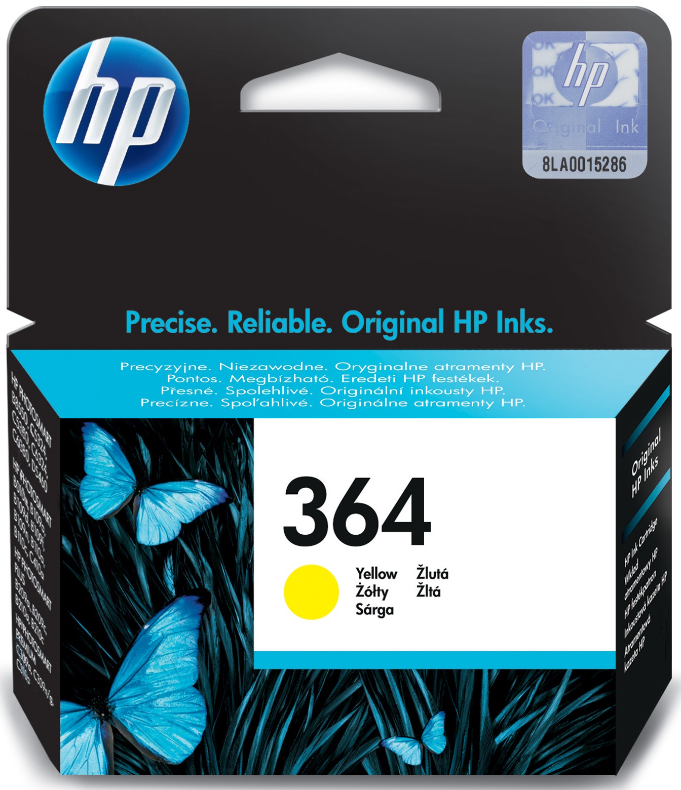 HP 364 Ink Cartridge, Yellow | Hp