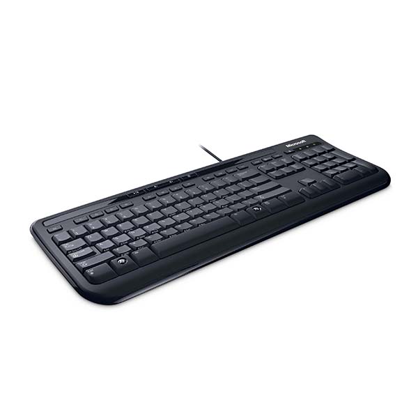 MICROSOFT ANB-00016 600 Wired  Keyboard, Black | Microsoft