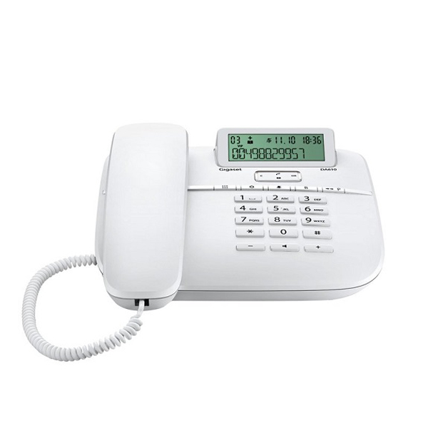 GIGASET DA610 Corded phone White | Gigaset