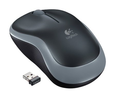 LOGITECH M185 Wireless Mouse, Grey | Logitech