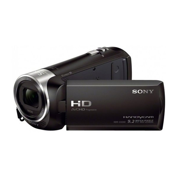 SONY HDR-CX240B Camcorder, Black | Sony