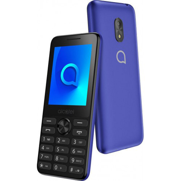 ALCATEL 2003D Feature Phone with Dual SIM, Blue | Alcatel