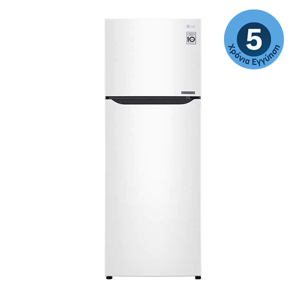 LG GTB362SHCZD Total No Frost Double Door Refrigerator, White | Lg