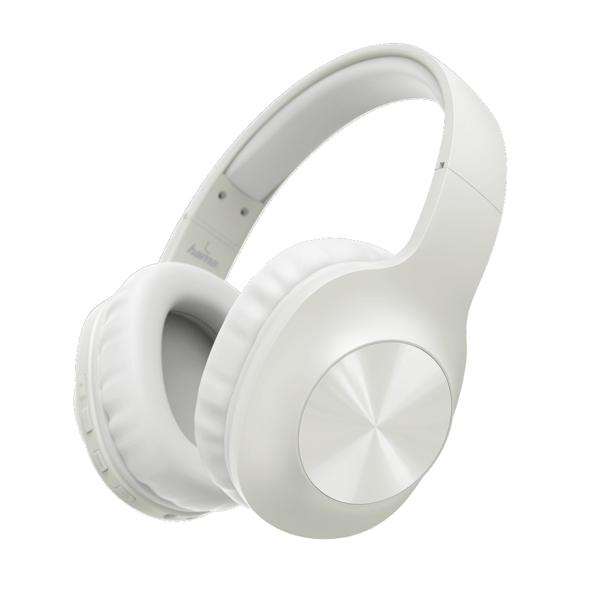ΗΑΜΑ 00184062 Bluetooth Calypso Οver Ear Ηeadphones with Microphone, Bass Booster, White | Hama