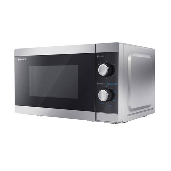 SHARP YC-MG01ESS06 Microwave Oven with Grill, Inox | Sharp