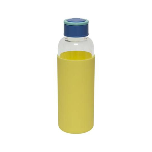 FISURA HM1243 Eco Friendly Glass Bottle, Yellow | Fisura