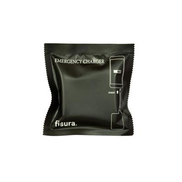 FISURA HM1021 Emergency Charger Android, Black | Fisura