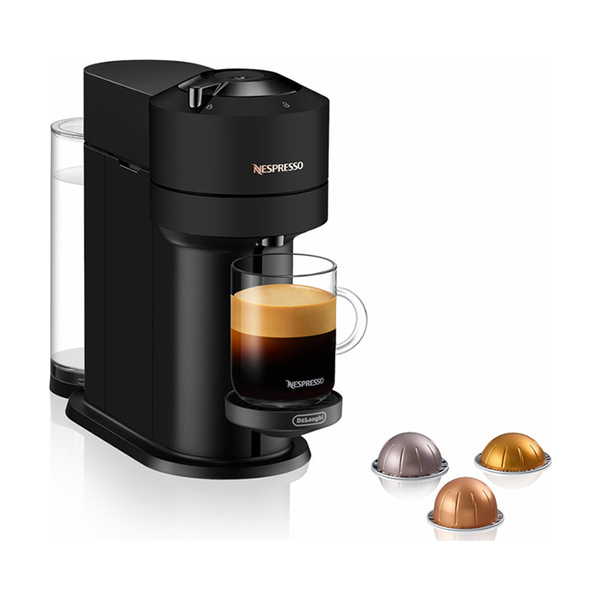 DELONGHI ENV120.BM Nespresso Vertuo Next Capsule Coffee Machine, Black | Delonghi