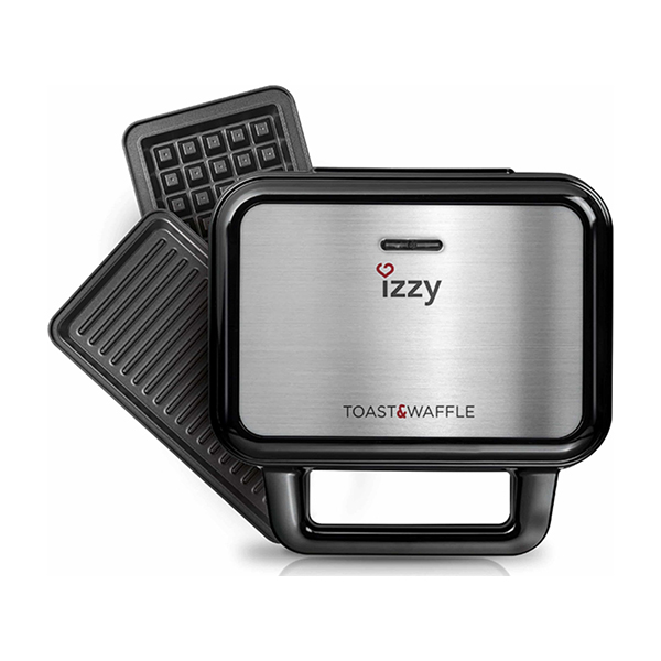 IZZY 223420 2 in 1 Sandwich and Waffle Maker | Izzy