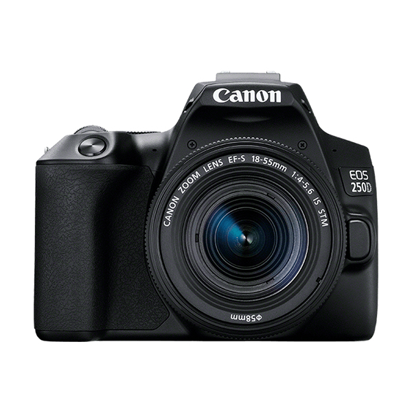 CANON EOS DSLR 250D+18-55 Camera, Black | Canon