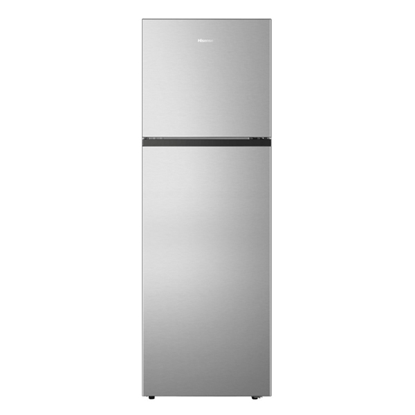 HISENSE RT327N4ACF Double Door Refrigerator, Silver | Hisense