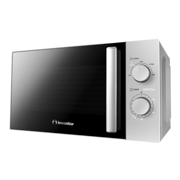INVENTOR MWO-20LS Microwave Oven, Silver | Inventor