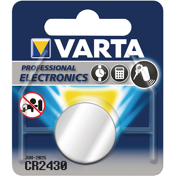 VARTA CR2430, Μπαταρία Κουμπί Λιθίου | Varta
