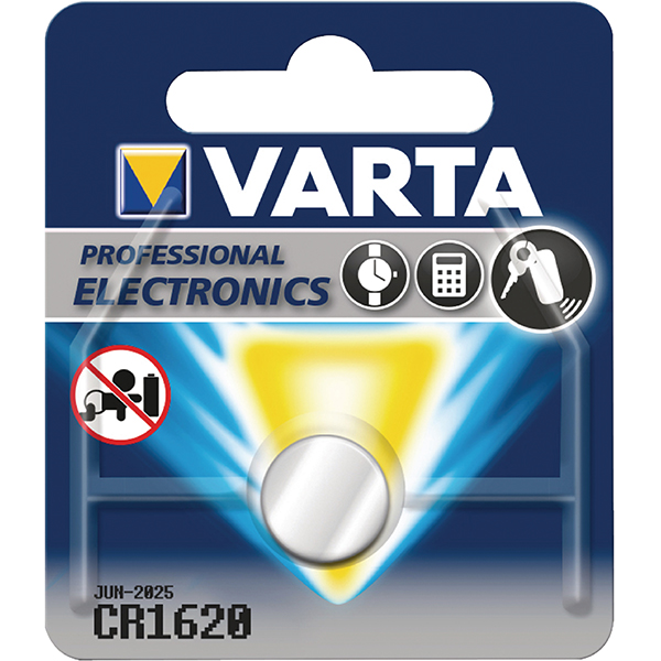 VARTA CR1620 Μπαταρία Κουμπί Λιθίου | Varta