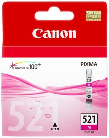 CANON CLI-521 Μελάνι, Ματζέντα | Canon| Image 1