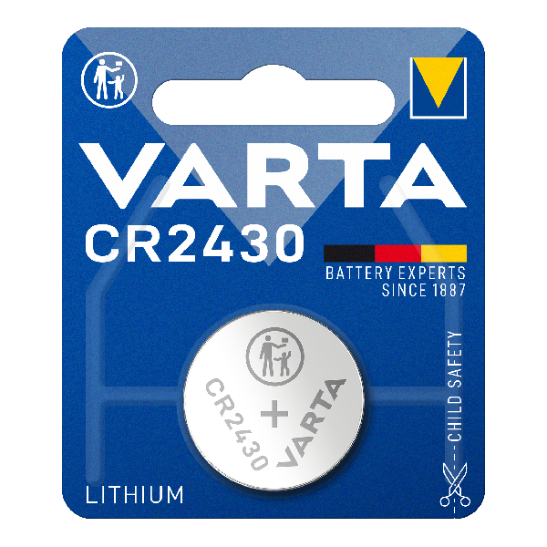 VARTA CR2430, Μπαταρία Κουμπί Λιθίου | Varta