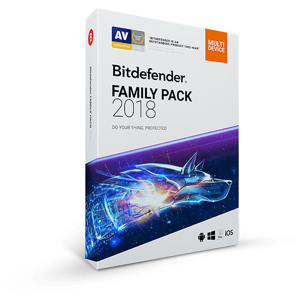 BITDEFENDER Antivirus Family Pack Λογισμικό 2018 | Bitdefender| Image 1