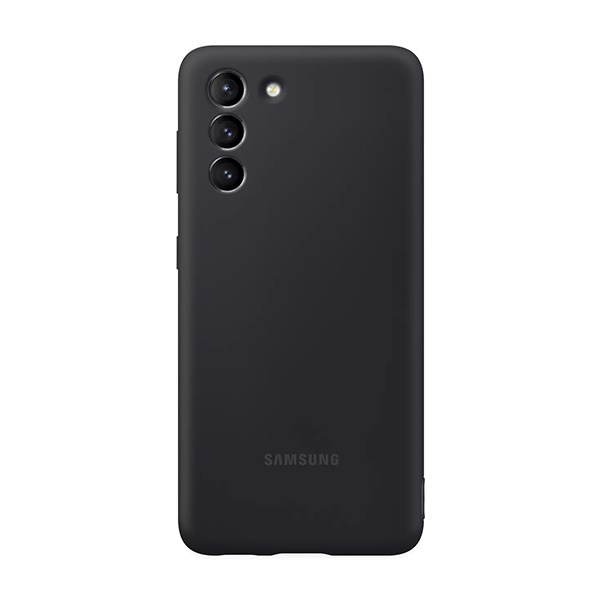 SAMSUNG Θήκη Σιλικόνης για Samsung Galaxy S21 Smartphone, Μαύρο