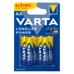 VARTA Alkaline High Energy Batteries 4+2 x AA Size | Varta