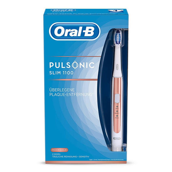 BRAUN Oral B Pulsonic 1100 Ηλεκτρική Οδοντόβουρτσα, Ροζ