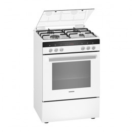 SIEMENS HX9R30D21 Free-Standing Gas Kitchen, White | Siemens