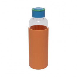 FISURA HM1245 Eco Friendly Glass Bottle, Orange | Fisura