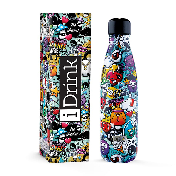 i-Drink ID0085 Grafitti Μπουκάλι Νερού | I-drink