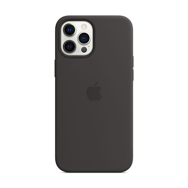 APPLE MHLG3ZM/A Θήκη Σιλικόνης για iPhone 12 Pro Max Smartphone, Μαύρο | Apple| Image 1
