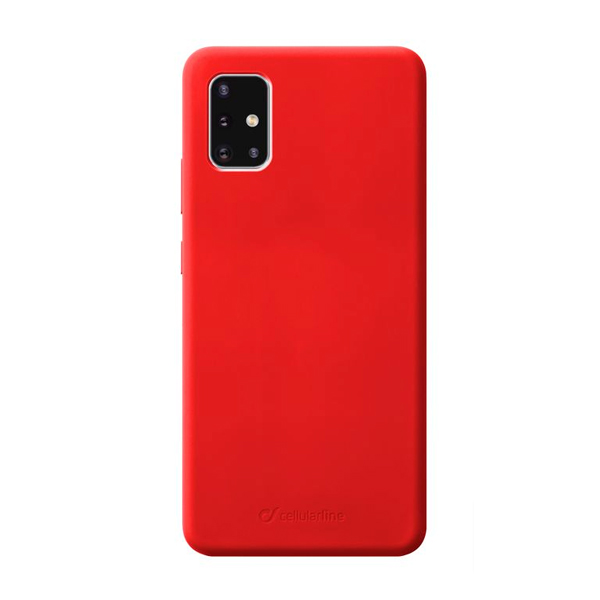 CELLULAR LINE Θήκη Σιλικόνης για Samsung Galaxy A51 Smartphone, Κόκκινο | Cellular-line| Image 1