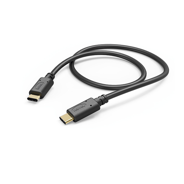 HAMA 183329 Καλώδιο USB Type-C σε USB Type-C 1.5 Mέτρα, Μαύρο | Hama