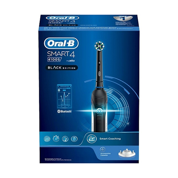 BRAUN ORAL B Smart 4 4100S Ηλεκτρική Οδοντόβουρτσα, Μαύρο | Braun