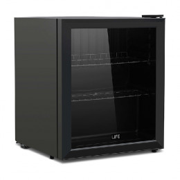 LIFE Mini Bar Display Refrigerator, Black | Life