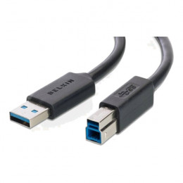 BELKIN F3U159B10 Καλώδιο USB 3.0 DSTP A(m)-B (m), 3m | Belkin