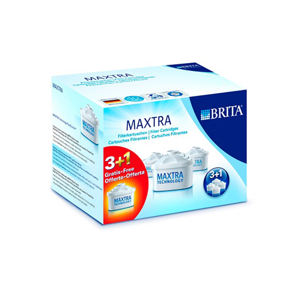 BRITA Maxtra Φίλτρα Νερού, Συσκευασία 3+1 | Brita