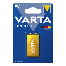 VARTA Αλκαλικές Long Life Μπαταρίες 9V | Varta
