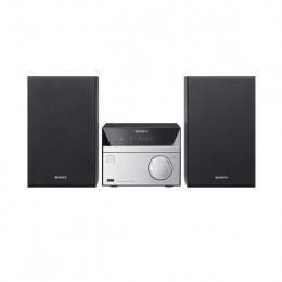 SONY CMT-SBT20 Compact Hi-Fi Μιcro System with CD Bluetooth NFC, Black/Silver | Sony