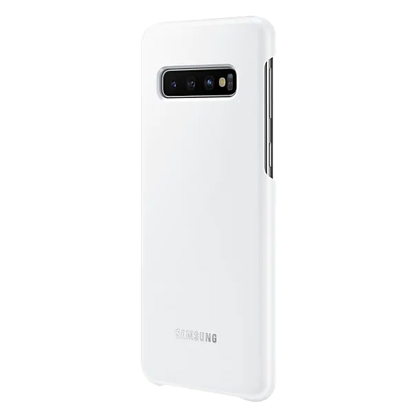 SAMSUNG Πίσω Θήκη με LED για Samsung Galaxy S10, Άσπρο