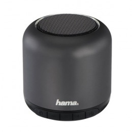 HAMA 173178 Steel Drum Bluetooth Ηχείο, Γκρίζο | Hama