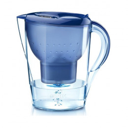 BRITA Marella Xl Memo Water Filter Jug and Cartridge, Blue | Brita