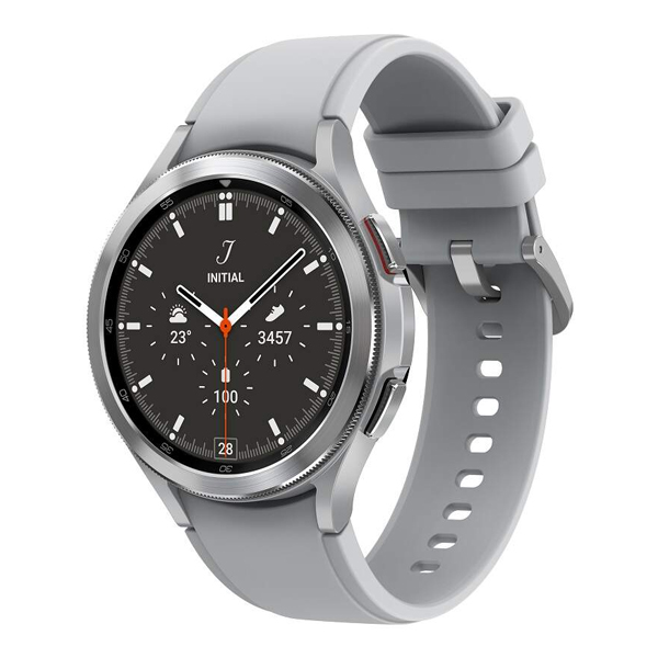 SAMSUNG SM-R880NZSAEUE Galaxy Watch 4 Classic 42 mm, Ασημί | Samsung