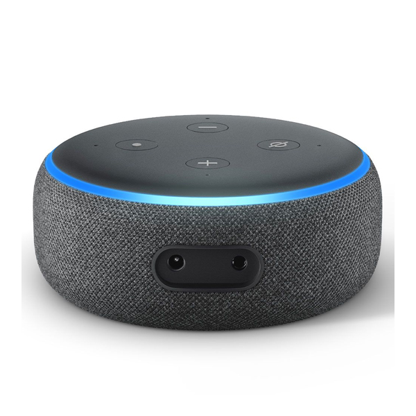 AMAZON Echo Dot 3 Smart Ηχείο με Amazon Alexa, Μαύρο | Amazon| Image 1