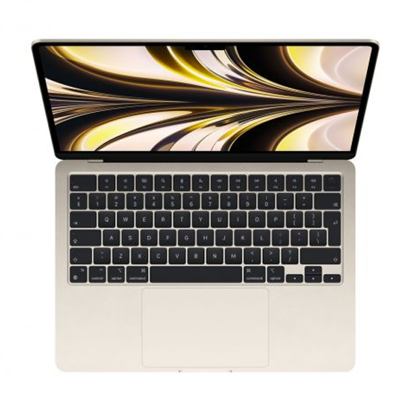 APPLE MLY13GR/A MacBook Air Φορητός Υπολογιστής, 13.6", Starlight