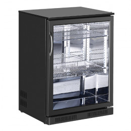 TEMPTECH BB138B1H Display Refrigerator, Black | Temptech