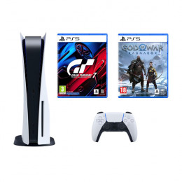 SONY PlayStation 5 Bundle με God of War Ragnarök & Gran Turismo 7 | Sony