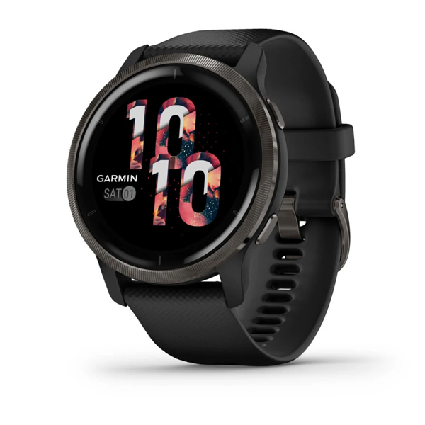 GARMIN Venu 2 Smartwatch, Mαύρο | Garmin