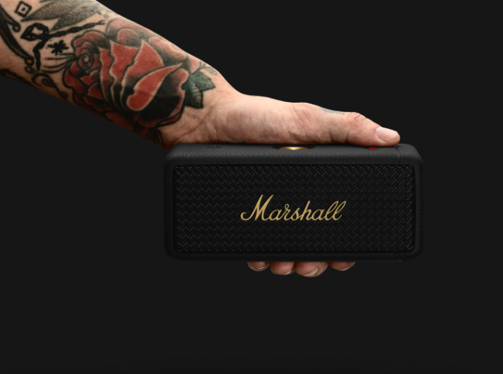 Parlante portátil Bluetooth Marshall Emberton - MacOnline
