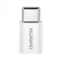 HUAWEI AP52 Smartphone Charger Micro USB to USB Type-C Adapter Converter, White | Huawei