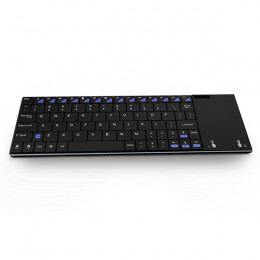 MINIX Neo K2 Wireless Keyboard and Touchpad, Black | Minix