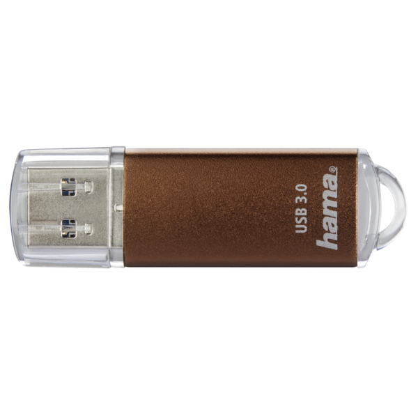 Hama "Laeta" USB Flash Drive, USB 3.0, 128 GB, 40 MB / s, καφέ | Hama| Image 3